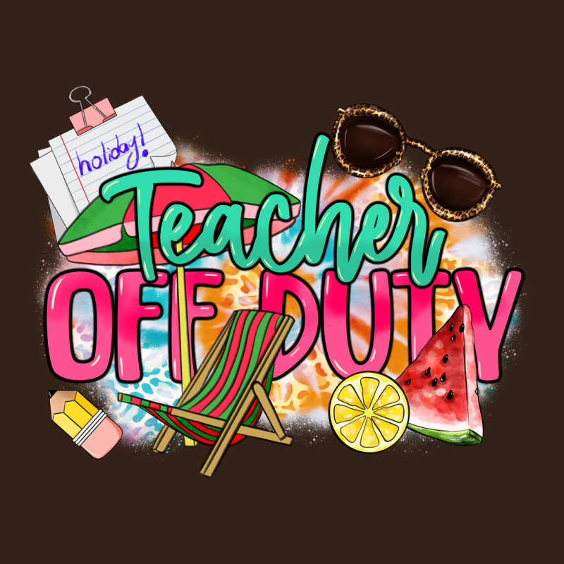 Teacher Off Duty Heavy Core Tee by NancyCooperArtShop | Teevron