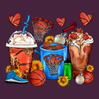 Basketball Coffee Cups Long Sleeve Tee | Teevron