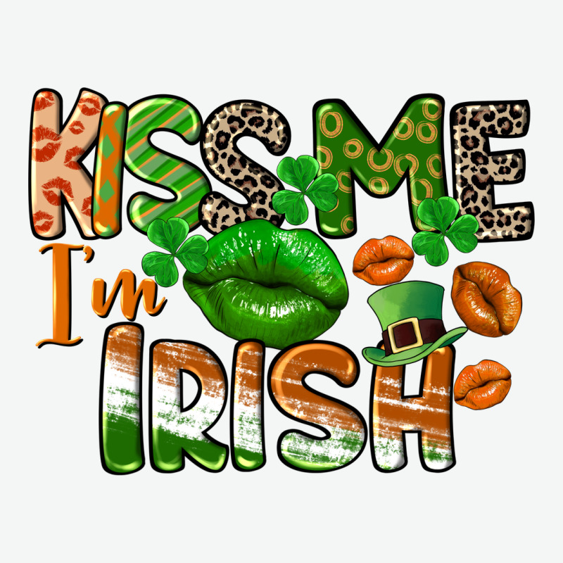 Kiss Me I Am Irish St. Patrick's Day Urban Heavy Tee by CowGirlArtShop | Teevron