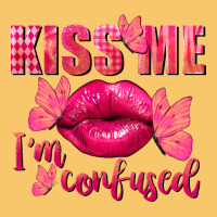 Kiss Me I'm So Confused Valentine's Day Vintage Hoodie | Teevron