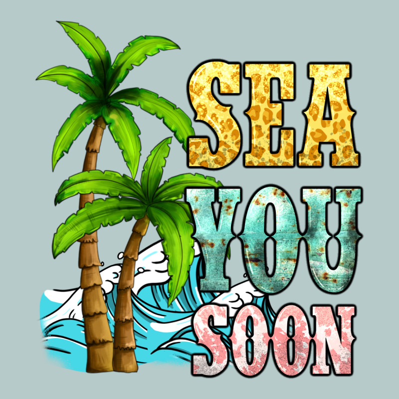 Sea You Soon Heavy Core Tee by NancyCooperArtShop | Teevron