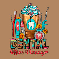 Dental Office Manager Cold Drink Frappe Long Sleeve Tee | Teevron