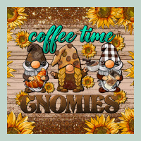 Coffee Time Gnomies Mug Coaster Zipper Hoodie | Teevron