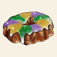 Mardi Gras King Cake Vintage Tee | Teevron