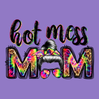 Hot Mess Mom Messy Bun Urban Hoodie | Teevron