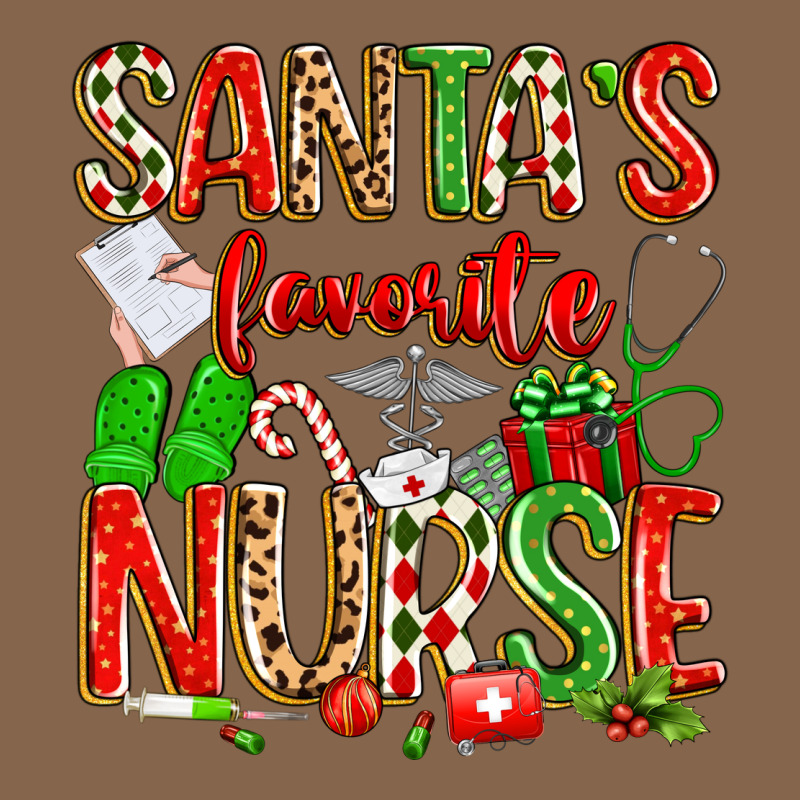 Santa's Favorite Nurse Premium Tee by texasbilliewilder | Teevron