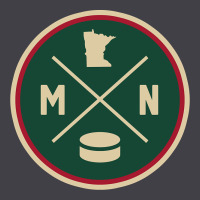 Classic Minnesota Hockey Mn Outline Pullover Hoodie Heavyweight Hoodie | Teevron