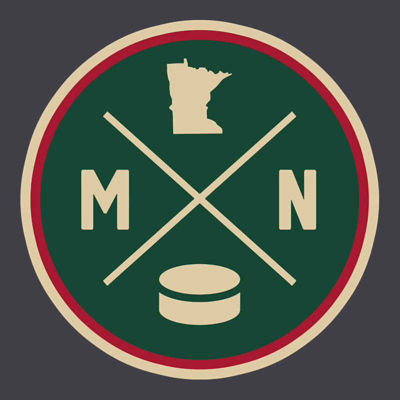 Classic Minnesota Hockey Mn Outline Pullover Hoodie Heavyweight Hoodie by maiPhamDesign | Teevron
