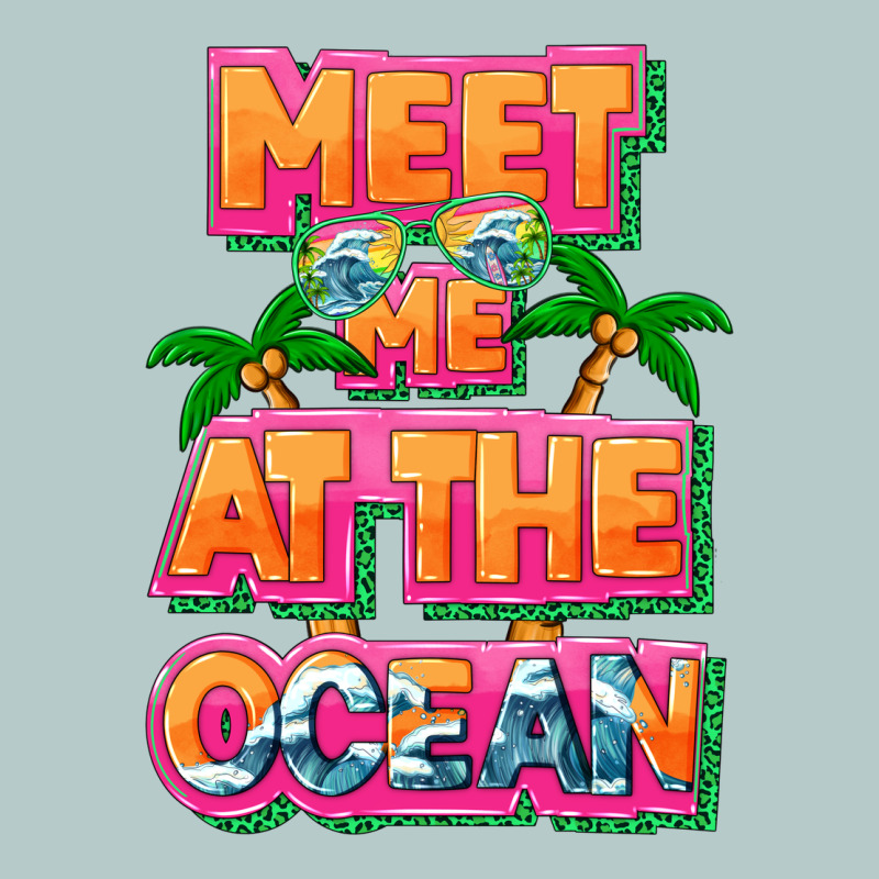 Meet Me At The Ocean Summer Heavy Core Tee by NancyCooperArtShop | Teevron