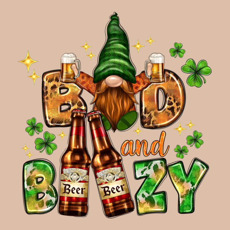 St. Patrick's Bad And Boozy With Gnome Urban Heavy Tee by HowdyJamesFarm | Teevron