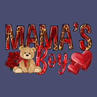 Mamas Boy With Leopard Mother's Day Vintage Tee | Teevron