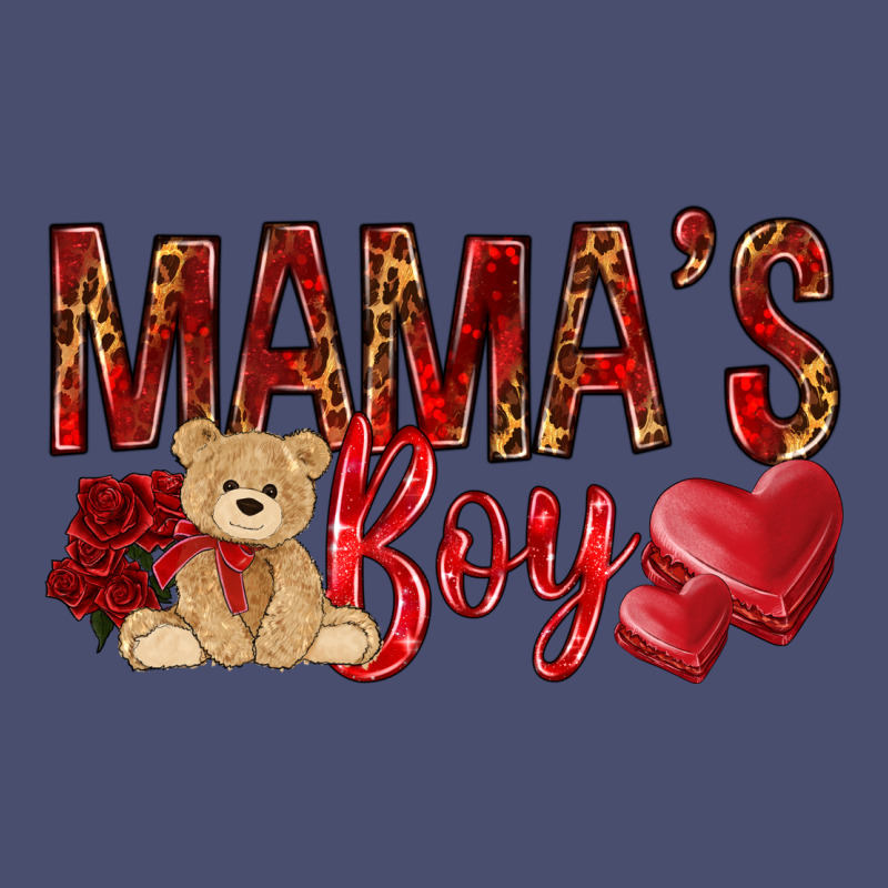 Mamas Boy With Leopard Mother's Day Vintage Tee by HowdyJamesFarm | Teevron