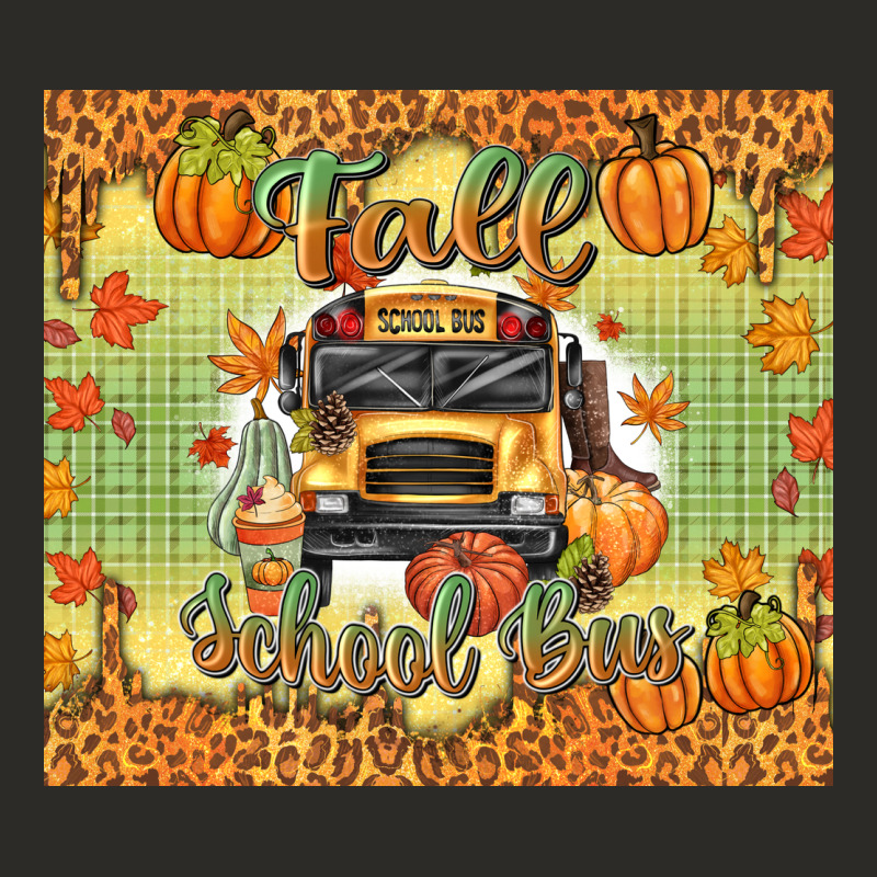 Fall School Bus Heavy Core Tee by texasbilliewilder | Teevron