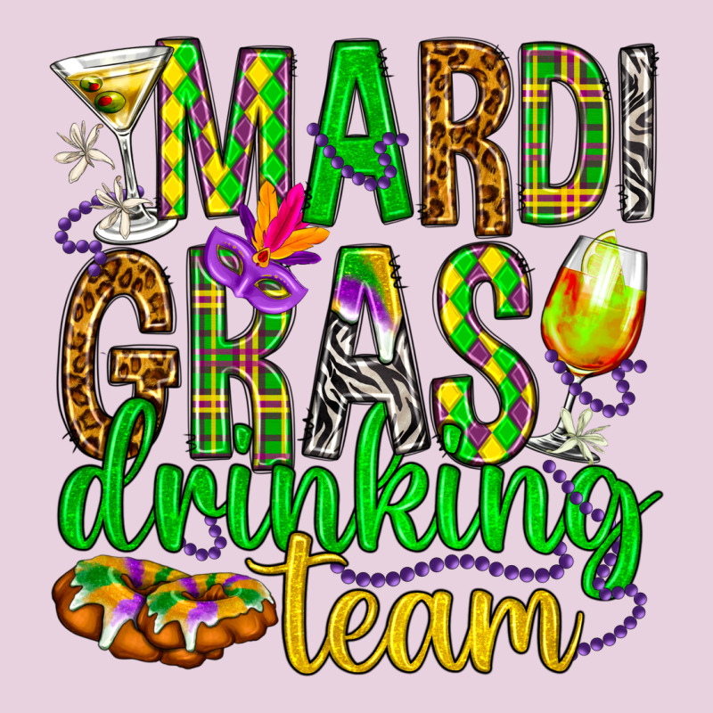 Mardi Gras Drinking Team Ladies Tee by HowdyJamesFarm | Teevron