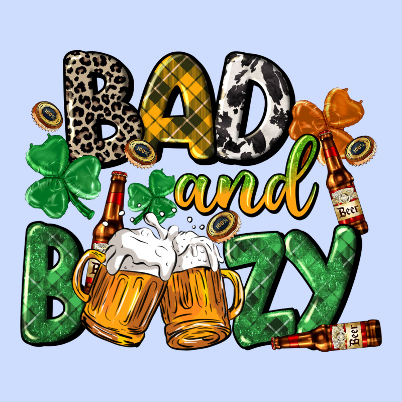 Bad And Boozy St. Patrick's Day Urban Heavy Tee by CowGirlArtShop | Teevron