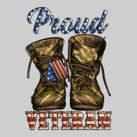 Proud Veteran Camo Shoes Premium Tee | Teevron
