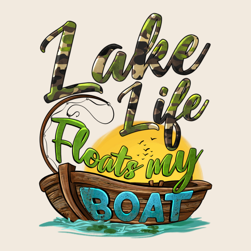 Lake Life Floats My Boat Zipper Hoodie by BarkalooDesign | Teevron