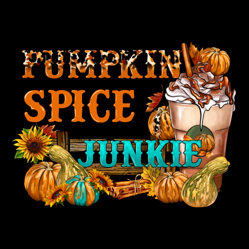 Pumpkin Spice Junkie Long Sleeve Tee by FaDigitalArtStudio | Teevron