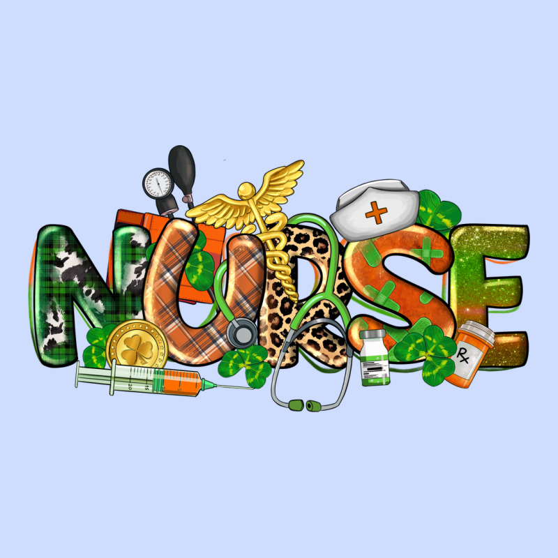 St. Patrick's Day Nurse Urban Heavy Tee by CowGirlArtShop | Teevron
