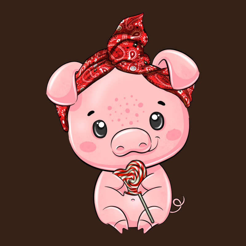 Cute Pig Heavy Core Tee by texasbilliewilder | Teevron