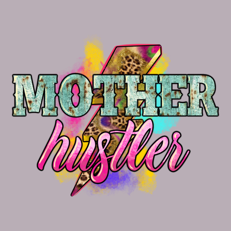Mother Hustler Lightning Bolt Mother's Day Vintage Tee by HowdyJamesFarm | Teevron
