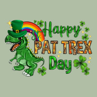 St. Patrick's Happy Pat T-rex Day With Rainbow Urban Heavy Tee | Teevron