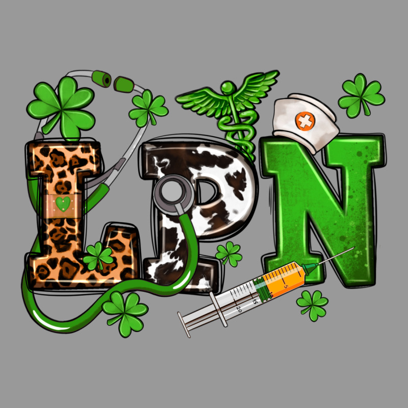 St. Patrick's Day Lpn Vintage Hoodie by OliviaCreatesArt | Teevron
