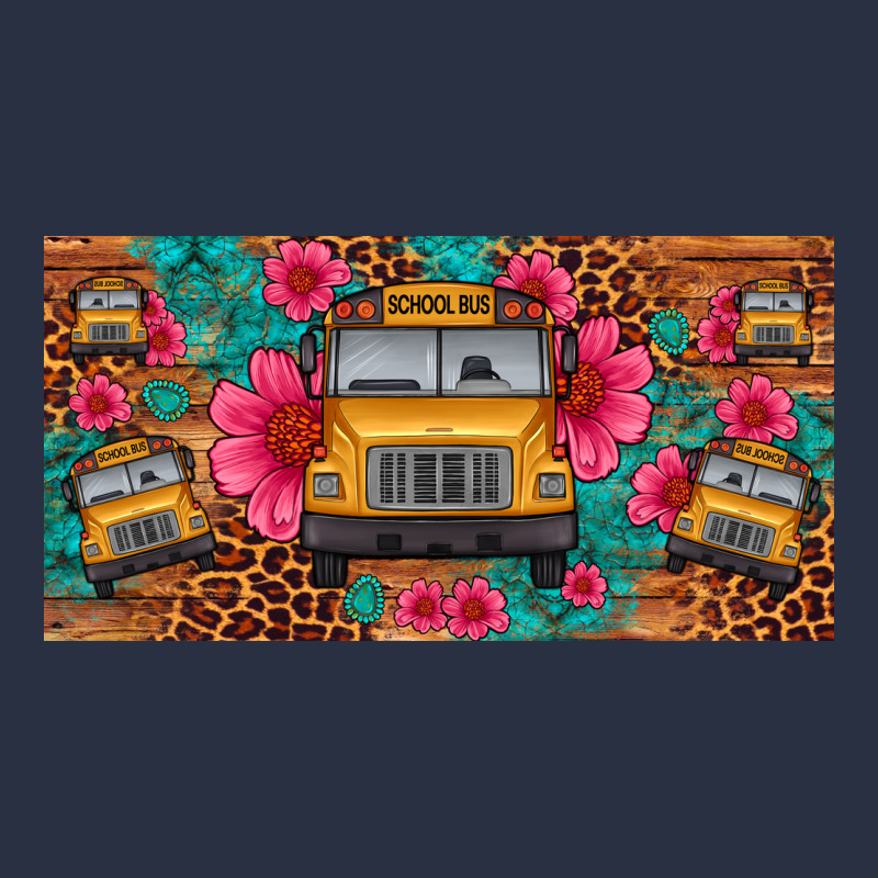 School Bus Leopard Gemstone License Plate Heavyweight Sweatshirt by Artiststas | Teevron