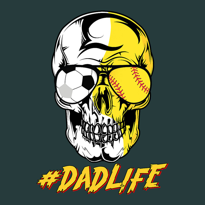 Dad Life Sugar Skull For Soccer Softball Halloween Costume Premium Hoodie by maiPhamDesign | Teevron