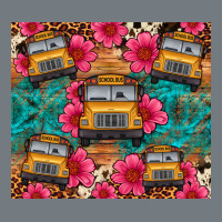 School Bus Leopard Cowhide Heavyweight Sweatshirt | Teevron