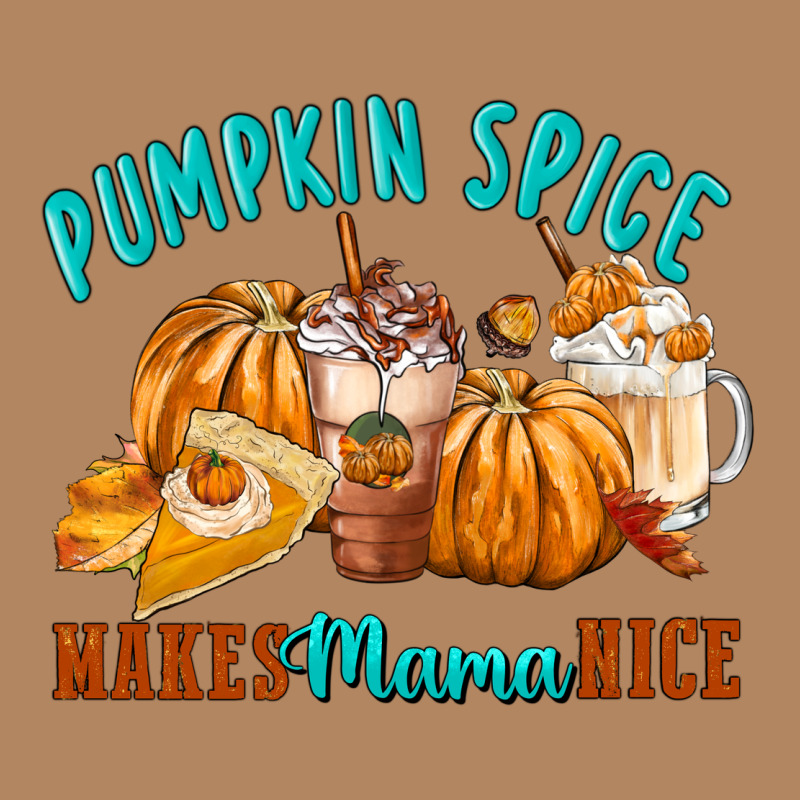 Pumpkin Spice Make Mama Nice Long Sleeve Tee by FaDigitalArtStudio | Teevron