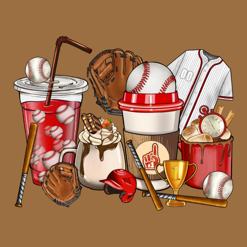 Baseball Coffee Cups Vintage Tee by HowdyJamesFarm | Teevron