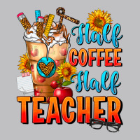 Half Coffee Half Teacher Long Sleeve Tee | Teevron