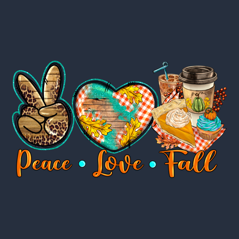 Peace Love Fall Zipper Hoodie by BarkalooDesign | Teevron