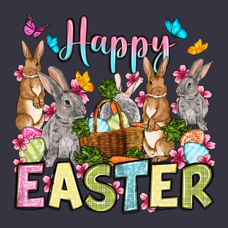 Happy Easter Bunnys Vintage Hoodie by OliviaCreatesArt | Teevron