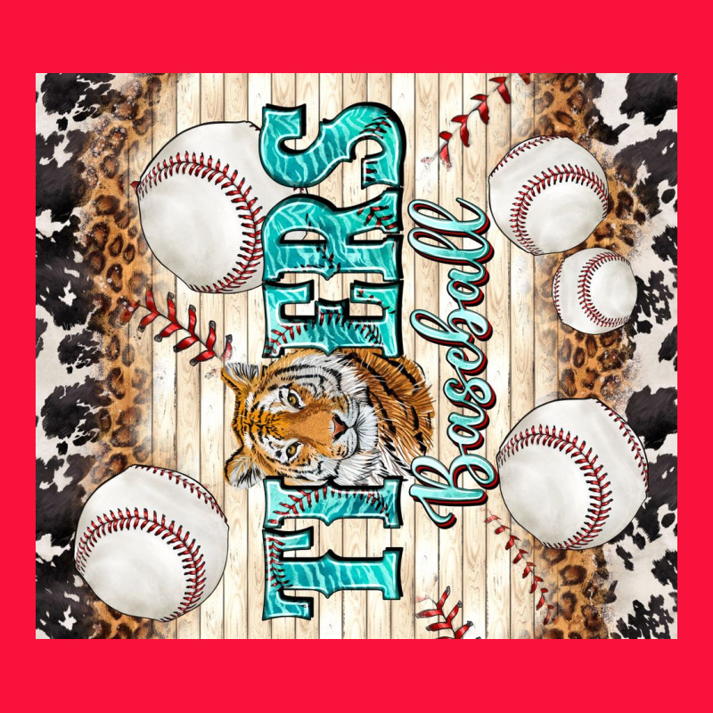 Tigers Baseball With Tiger Classic Tee by TumblerDesignByShophia | Teevron