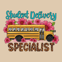 Student Delivery Specialist School Bus Heavyweight Sweatshirt | Teevron