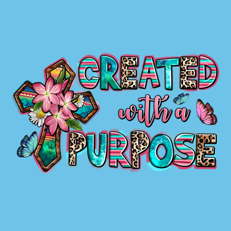 Created With A Purpose Premium Sweatshirt by AdoDesignShop | Teevron