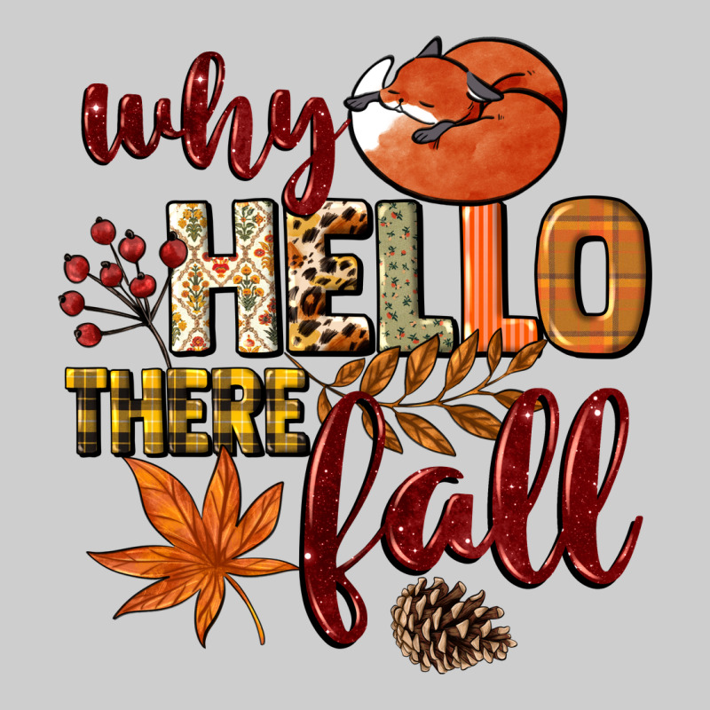 Why Hello There Fall Premium Tee by NancyCooperArtShop | Teevron