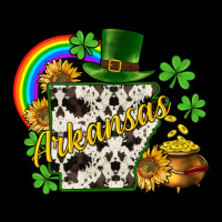 Arkansas Map St. Patrick's Urban Heavy Tee | Teevron