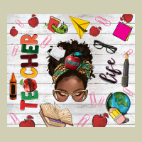 Afro Teacher Life Heavy Core Tee | Teevron