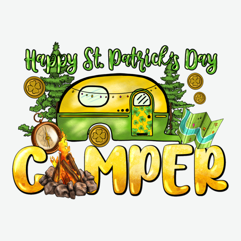 Happy St. Patrick's Day Camper Urban Heavy Tee by HowdyJamesFarm | Teevron