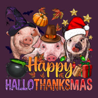 Happy Hallothanksmas Pigs Premium Tee | Teevron