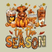 Tis' The Season Fall Heifer Coffee Cups Heavy Core Tee | Teevron