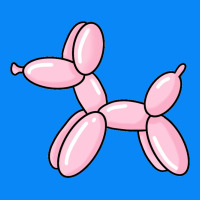 Balloon Dog Pink Zipper Hoodie | Teevron