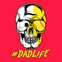 Dad Life Sugar Skull For Soccer Softball Halloween Costume Zipper Hoodie | Teevron