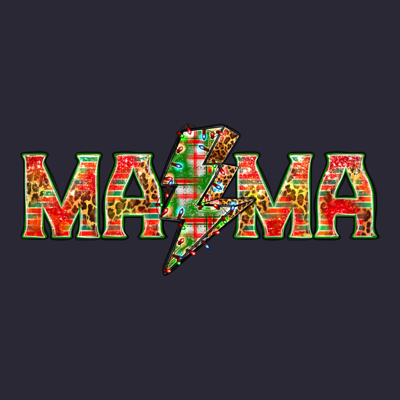 Mama Christmas Lightning Bolt Mother's Day Vintage Tee by HowdyJamesFarm | Teevron