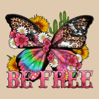 Be Free With Butterfly And Cactus Flowers Heavyweight Sweatshirt | Teevron