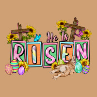 He Is Risen Easter  Easter Day Vintage Tee | Teevron