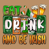 St. Patrick's Eat Drink And Be Irish Vintage Hoodie | Teevron